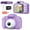Purple, variant on Kids Selfie Camera for Kids 1080HD 20MP Digital Camera for Boys Toddler Girl Toys, Christmas Birthday Gift for Age 3 4 5 6 7 8 9 10 Year Old with 32GB SD Card, Pink