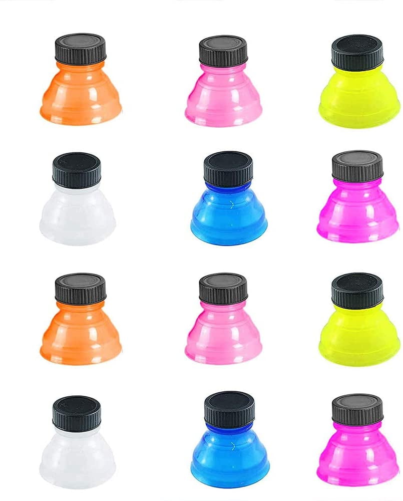 12 PCS Soda Can Lids Reusable Bottle Fizz Lid Caps Can Covers for Beer