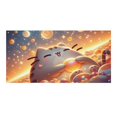 thumbnail image 1 of Pusheen: El Gato Fondo Temático Pancarta Suministros de Decoración para Fiesta de Cumpleaños, Decoración de Fondo de Fiesta Personalizado,150x90cm, 1 of 6