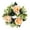 A, variant on Valentines Day Decorations | Fdelink Artificial Rose Candle Wreath, Summer Green Plant Wreath, Suitable for Candles, Candlesticks, Home, Holiday, Wedding Table Center Decoration