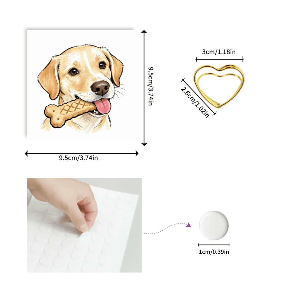 100 Pcs Double-Sided Coloring Sticky Notes: Original Unique Patterns, One Side Coloring One Side Writing