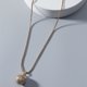 thumbnail image 5 of Collar con colgante de baloncesto, bola hueca de acero inoxidable, collar conmemorativo para amantes del baloncesto, joyería deportiva para hombres, mujeres y adolescentes Wmkox8yi sjalhkljlk808, 5 of 9