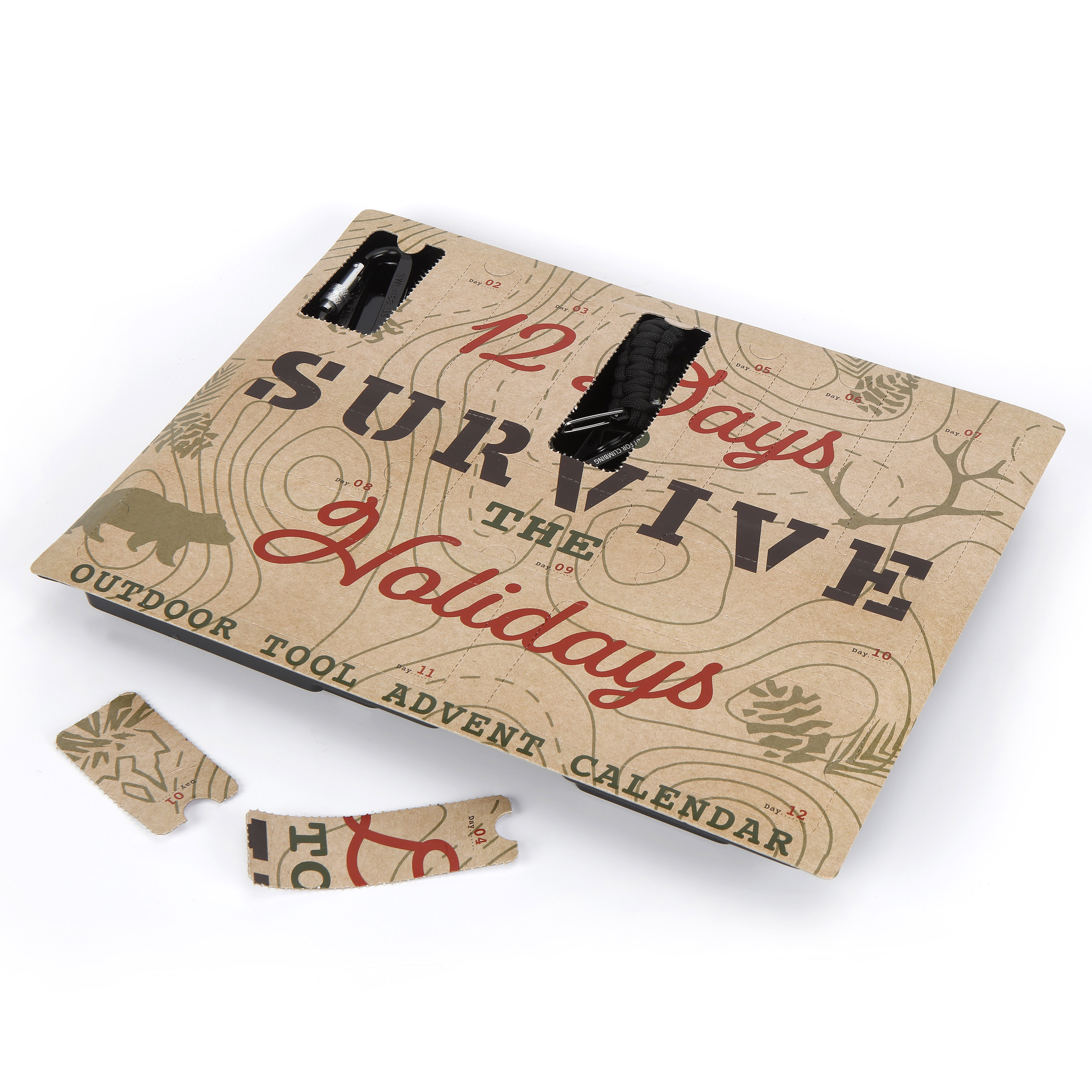 Ozark Trail 12 Days Camping Survival Accessories Advent Calendar Kit, Outdoor Pocket Knives & Multitools - Walmart.com Ozark Trail 12 Days Camping Survival Accessories Advent Calendar Kit, Outdoor Pocket Knives & Multitools - Walmart.com