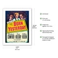 thumbnail image 2 of Born Yesterday - Starring Broderick Crawford Judy Holliday and William Holden - Directed by George Cukor - Vintage Film Movie Poster c.1950 - Bamboo Fine Art 290gsm Paper (Unframed) 17x22in, 2 of 4