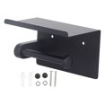 thumbnail image 1 of Tissue Holder 304 Stainless Steel Rust Proof Wall Mounted Toilet Paper Phone Rack for Bathroom, 1 of 7
