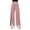 Pink, variant on New Women's Casual Pants With Suede Waist Collection Versatile And Like Splicing Straight Leg Pants Work Pants Casual Pants