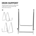 thumbnail image 2 of GUIYONG 2 Pcs Iron Plate Holder Picture Frame Display Stand Photo Holder Book Display Rack Easel Holder Stand For Home Office Bedroom Table Decor, 2 of 6
