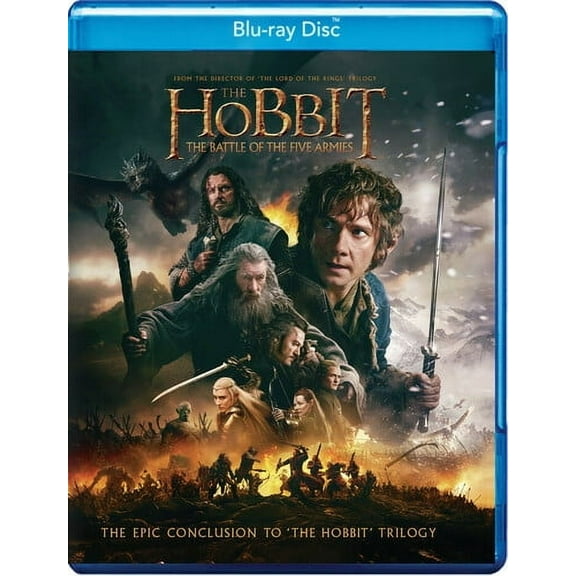 The Hobbit: The Battle Of Five Armies (Blu-ray), Warner Bros, Action & Adventure