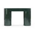 thumbnail image 5 of TOV Furniture Mira Deep Green High Gloss Console Table, 5 of 9