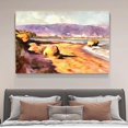 thumbnail image 4 of Póster de lienzo de playa, decoración de dormitorio, paisaje deportivo, decoración de oficina, regalo, estilo marco, 12 x 18 pulgadas (30 x 45 cm), 4 of 8