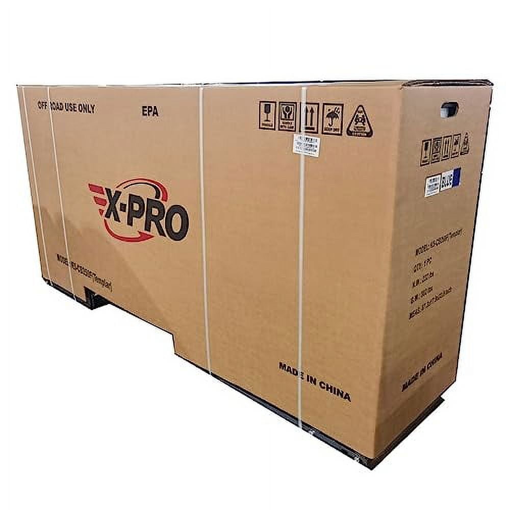 X-Pro Brand New Templar 250cc Zongshen Brand Engine Gas Dirt Bike Pit Bike with All Lights and 5-Speed Manual Transmission, Electric/Kick Start! Big 21"/18" Wheels!