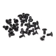 thumbnail image 5 of Uxcell M2 x 4mm/0.16" Tornillo de fijación Phillips recubierto de zinc negro 150 paquetes, 5 of 5