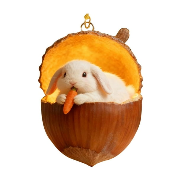 Christmas Tree Ornament Hollow Pinecone Decor with 3D Flat Acrylic Pendants for Holiday Home Party Gift Decorations Indoor Outdoor Festive