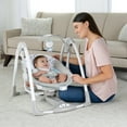 Ingenuity 2in1 Portable BatteryPowered Baby Swing & Infant Seat with Vibrations Raylan