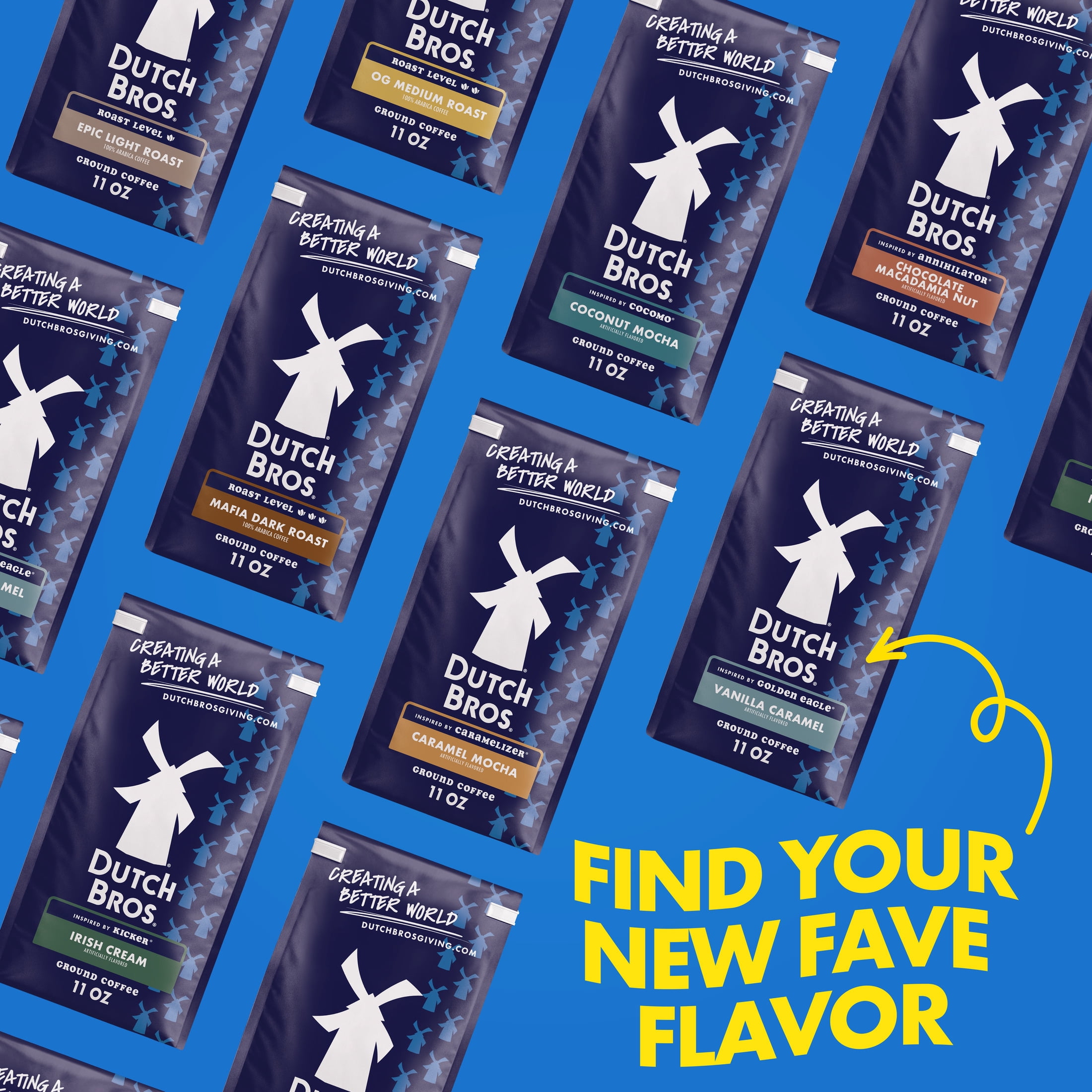 Dutch Bros® Coconut Mocha Ground Flavored Coffee Inspired by Cocomo®, Bagged 11oz