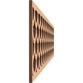 thumbnail image 3 of Ekena Millwork 46 3/4"W x 10"H x 3/8"T Hudson Fretwork Moulding, Alder, 3 of 13