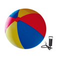 thumbnail image 2 of Pelota de playa inflable, juguete interactivo, juego de evento de verano, PVC, fácil de transportar, gigante. Diámetro de 120 cm, 2 of 9