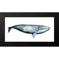 thumbnail image 2 of Popp, Grace 18x11 Black Modern Framed Museum Art Print Titled - Whale Portrait III, 2 of 5