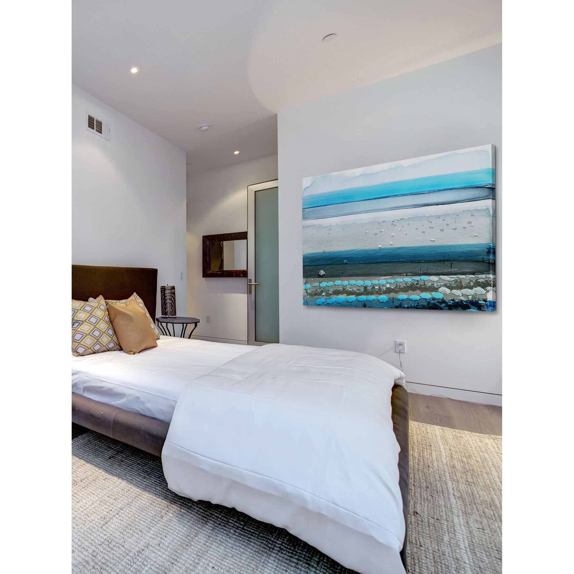 Parvez Taj Spiaggia Art Print on Premium Canvas