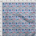 thumbnail image 4 of oneOone Cotton Flex Light Blue Fabric Beach Wear Sewing Material Print Fabric By The Yard 40 Inch Wide, 4 of 4