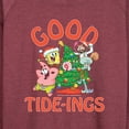thumbnail image 3 of SpongeBob SquarePants - Good Tide - Women's Lightweight French Terry Long Sleeve Shirt, 3 of 6