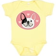 thumbnail image 3 of Inktastic French Bulldog Dog Girls Baby Bodysuit, 3 of 5