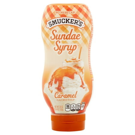 Smucker's Sundae Syrup Caramel Flavored Syrup, 20 oz - Walmart.com