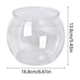 thumbnail image 3 of Plastic Fish Tank for Desktop, Clear Mini Aquarium with Hydroponics Basket for Living Room, Bedroom, Tabletop Ornament, Topliu, 3 of 6