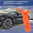 thumbnail image 3 of 2 In 1 Safety Hammer Life-saving Hammer Escape Hammer Car Window Broken Glass Breaker Escape Tool MINI Portable Life Hammer, 3 of 5