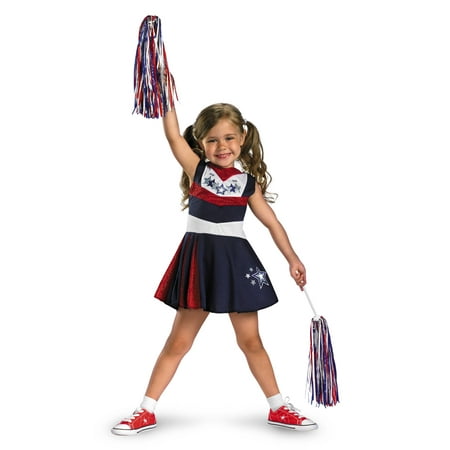 Toddler Superstar Spirit Cheerleader Costume Disguise 25969