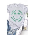 thumbnail image 2 of Retro Lucky Smiley Graphic Tee T-Shirt, 2 of 7