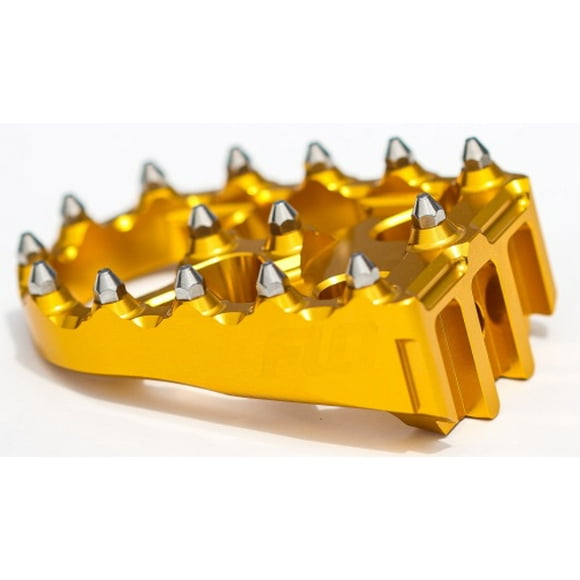 Flo Motorsports Replacement Pedals for Shift Lever and Brake Arm, Gold