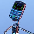 thumbnail image 4 of Binmer Car Mounted Bluetooth MP3 Player Card With Lever, USB Charger, FM Transmitter Supporting High And Low Tone Adjustment Fast Charge, 4 of 9