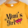 thumbnail image 4 of UAYOTSE Girls Summer Outfits Casual Lounge Set Cap Sleeve T Shirt and Elastic Waist Shorts 2 Piece Clothing Sets,Sizes 2-3 Years, 4 of 4