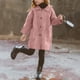 thumbnail image 5 of Cowsor Boy's Wool Blend Pea Coat Notched Collar Single Breasted Overcoat Warm Winter Trench Coat, 5 of 7