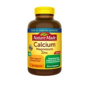 (2 pack) Nature Made Calcium Magnesium Zinc With Vitamin D3 -- 300 Tablets