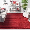 thumbnail image 2 of SAFAVIEH Mirage Terrence Striped Area Rug, Red, 6' x 9', 2 of 6