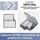 thumbnail image 2 of Repuestos para Saros 10/G30/S9 MaxV Ultra/S90ver/A1460RR: Cepillo Lateral Principal, Filtro, Bolsa para Polvo, Mopa Vibratoria., 2 of 5