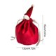 thumbnail image 3 of Bolsa De Tela Para Manzanas Bolsa navideña de terciopelo con cordón ajustable, 15 x 12 x 12 cm, ideal para regalos navideños (1 unidad) Rkxzt, 3 of 9
