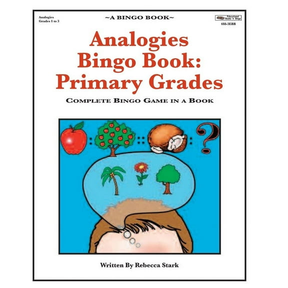 Analogies Bingo Book: Primary Grades: Complete Bingo Game In A Book (Bingo Books)