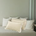 thumbnail image 6 of Dvumao Pillows for Bed, Crystal Velvet Winter Pillowcase Solid Color Lace Pillowcase, Man Gifts, 6 of 6
