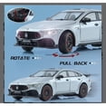 thumbnail image 3 of Masinuta metal mecanica, punta Mercedes Brabus 900,3 sunete, usi mobile, capota mobila, portbagaj mobil, gri, 21 cm, 3 of 5