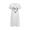 White, variant on yievot Women's Nightgown Valentine's Day Short Sleeve Nightshirt Crew Neck Sleep Shirt Loose Loungewear Casual Sleepwear