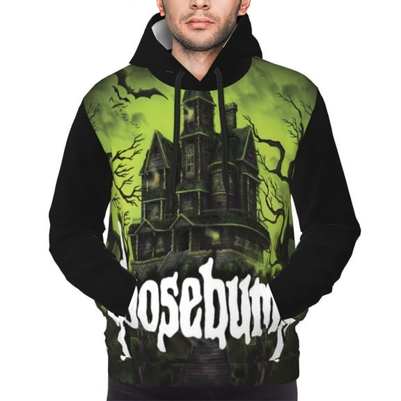 Unsiex Goosebum-p Hoodie Cartoon Pullover Hoodies 3D Graphic Hooded Sweatshirts For Men Women