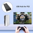 thumbnail image 1 of Para PS5 USB Hub 6 en 1 Adaptador de concentrador expansor para PlayStation 5 Edición digital, 1 of 9