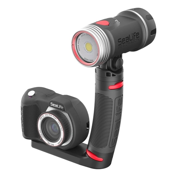 SEALIFE Micro 3.0 Limited Edition Explorer Underwater Camera Gift Set w/ Free Sea Dragon 2300 Photo-Video Light (SL556)