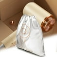 thumbnail image 5 of Leather Hair Dryer Bag, Dustproof Drawstring Pouch, Waterproof Storage, Compact Travel Design, For Salon-Hotel Use, Protects Hair Tools, Heavy-Duty Material, Stylist Gear, Portable Akmoler | Pu, B, 5 of 5