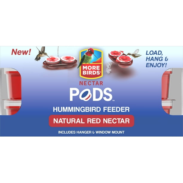 More Birds Gemini Nectar Pod Hummingbird Feeder