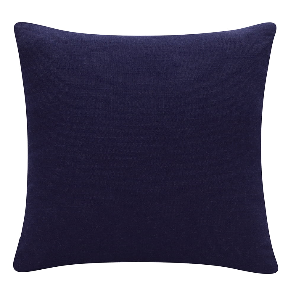 Fame Modern Glam Colorblock Handmade Decorative Throw Pillow, Cobalt Blue/Navy, 20" x 20", Count per Pack 1