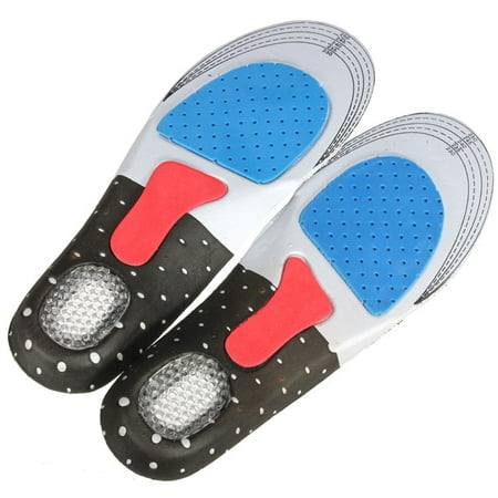 Meigar Can cut sport insoles Unisex Orthotic Arch Support Shoe Pad Sport Running Gel Insoles Insert